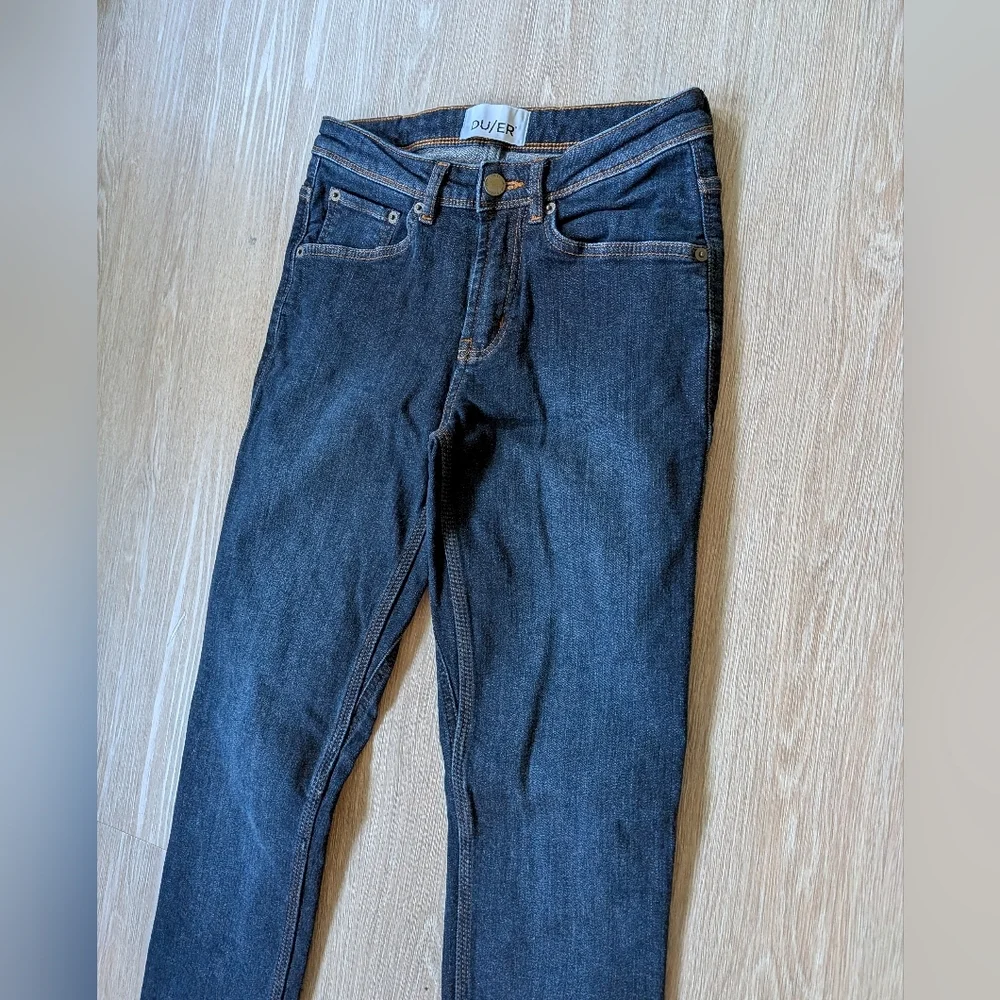 DU/ER Jeans Men's 25X32 Skinny Dark Wash